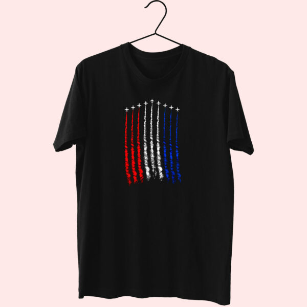 Red White Blue Air Force Flyover Cute T Shirt