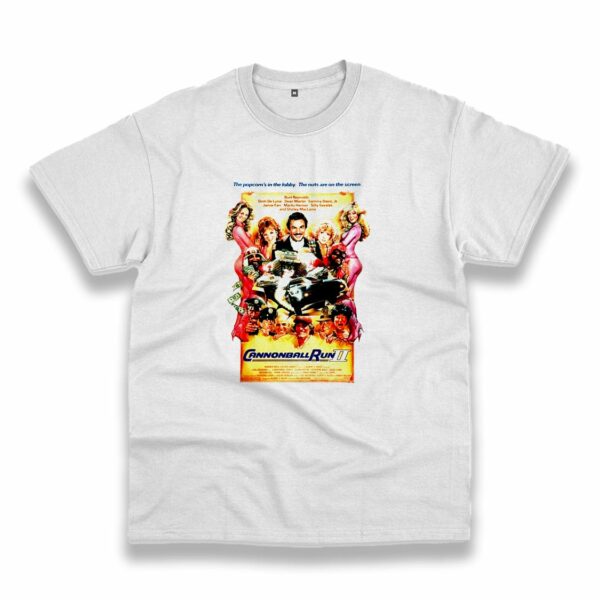 Retro Classic Cannonball Run 2 1984 Casual T Shirt