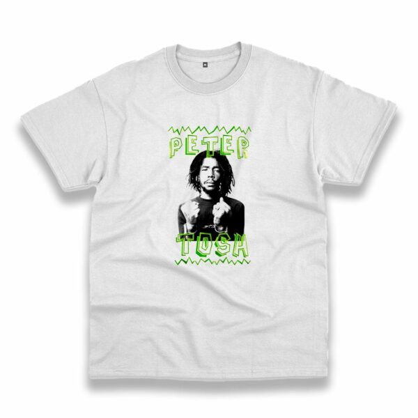 Retro Reggae Jamaica Peter Tosh Casual T Shirt