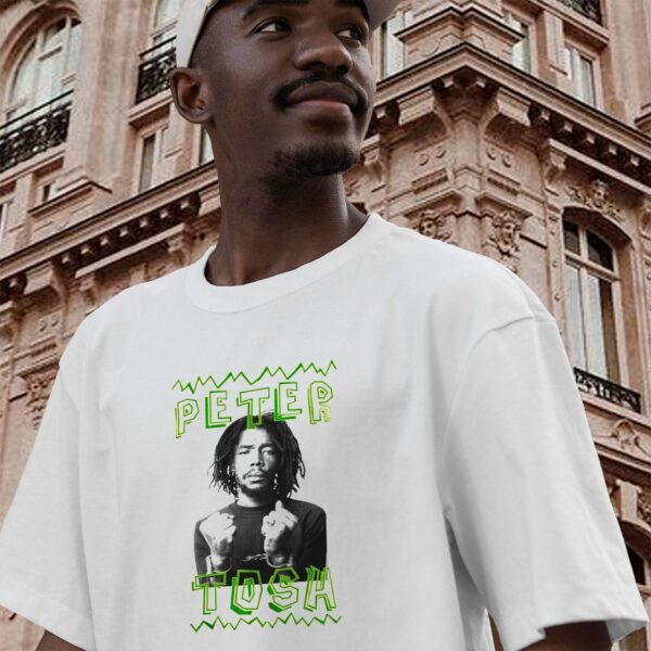 Retro Reggae Jamaica Peter Tosh Casual T Shirt