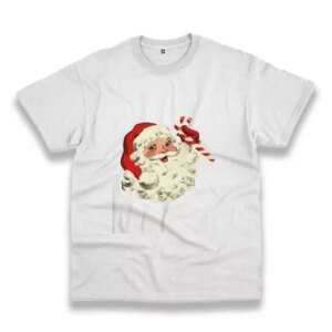 Retro Santa Design Funny Christmas T Shirt 3 Retro Santa Design Funny Christmas T Shirt 4