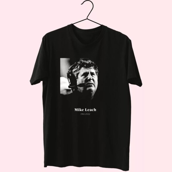 Rip Legend Never Die Mike Leach Casual Trendy T Shirt