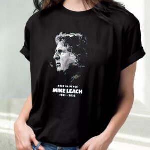 Rip Mike Leach 1961 2022 Casual Trendy T Shirt 3
