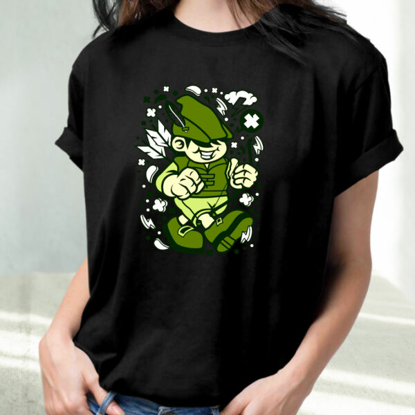 Robin Hood Kid Funny Graphic T Shirt