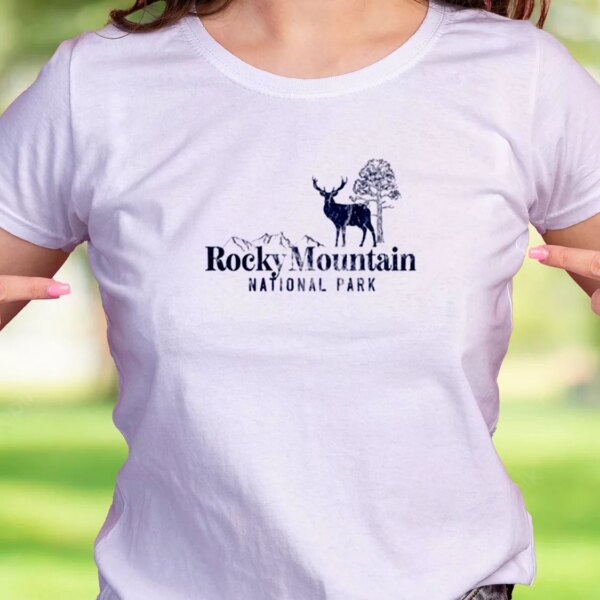 Rocky Mountain National Park Casual Earth Day T Shirt