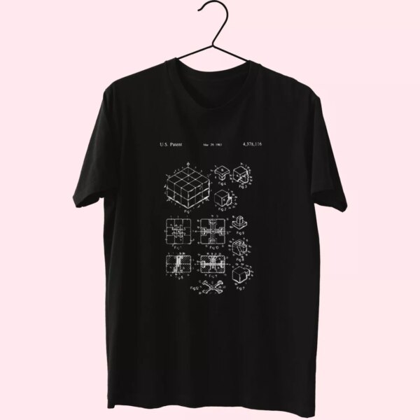 Rubik’S Cube Patent Cool T Shirt