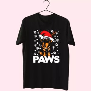 Santa Paws Dachshund Dog Christmas T Shirt Xmas Design 3 Santa Paws Dachshund Dog Christmas T Shirt Xmas Design 4