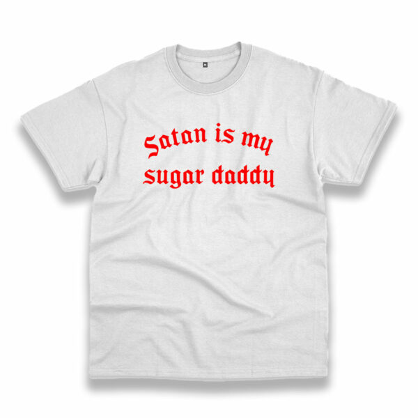 Satan Is My Suggar Daddy Vintage Tshirt