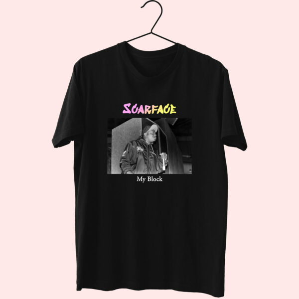 Scarface My Block Hip Hop Rapper T Shirt