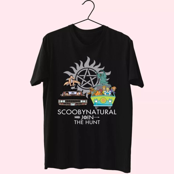 Scoobynatural Join The Hunt Supernatural Sam Dean Winchester Sweatshirt Classic 90S T Shirt Style