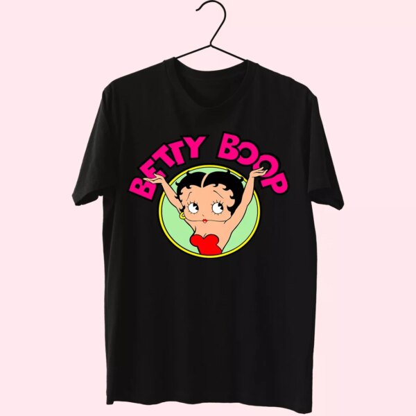 Sexy Betty Boop Logo Cartoon Classic 90S T Shirt Style