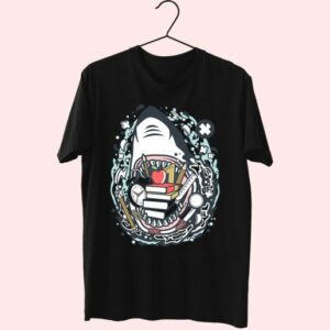 Shark School Funny Graphic T Shirt 3 Shark School Funny Graphic T Shirt 4