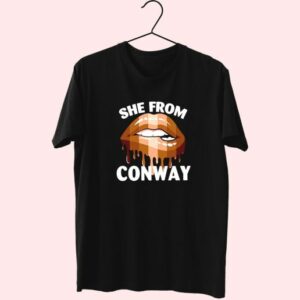 She From Conway Arkansas 90S Trendy T Shirt 3 She From Conway Arkansas 90S Trendy T Shirt 4