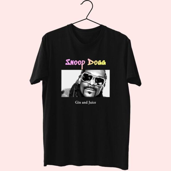 Snoop Dogg Gin And Juice Hip Hop Rapper T Shirt