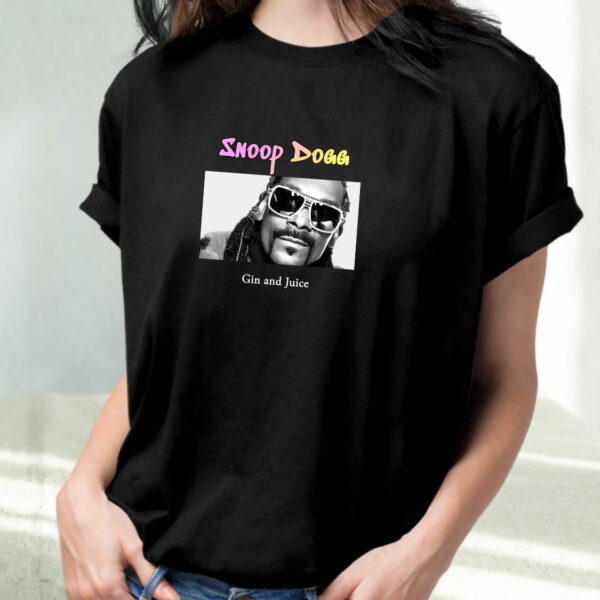 Snoop Dogg Gin And Juice Hip Hop Rapper T Shirt