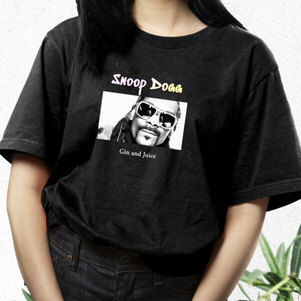 Snoop Dogg Gin And Juice Hip Hop Rapper T Shirt