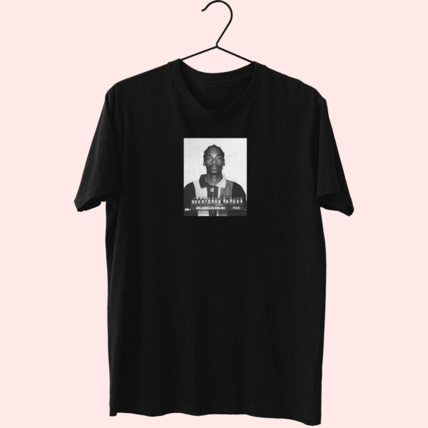 Snoop Dogg Mugshot Los Angeles Police Essentials T Shirt