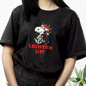 Snoopy Christmas Lighten Up T Shirt Xmas Design 2 Snoopy Christmas Lighten Up T Shirt Xmas Design 3