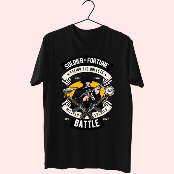 Soldier Funny Graphic T Shirt