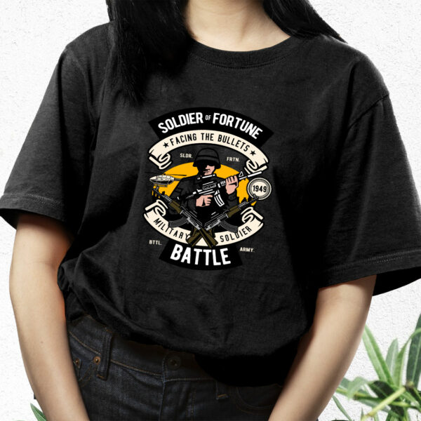 Soldier Funny Graphic T Shirt