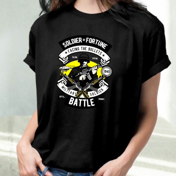 Soldier Funny Graphic T Shirt