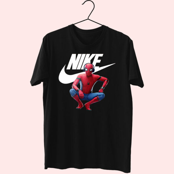 Spiderman With Headphone Essential T Shirt