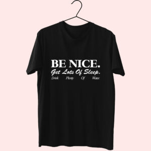 Sporty & Rich Be Nice Get Lots Of Sleep Essential T Shirt