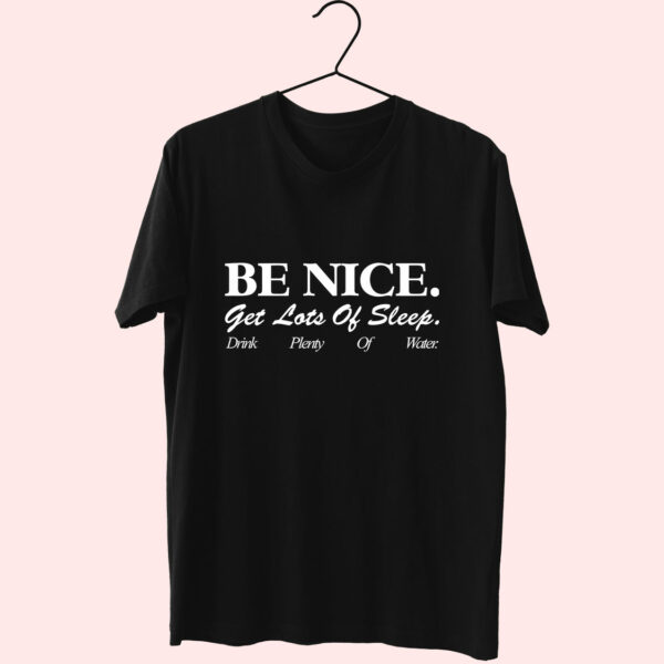 Sporty & Rich Be Nice Get Lots Of Sleep Essential T Shirt