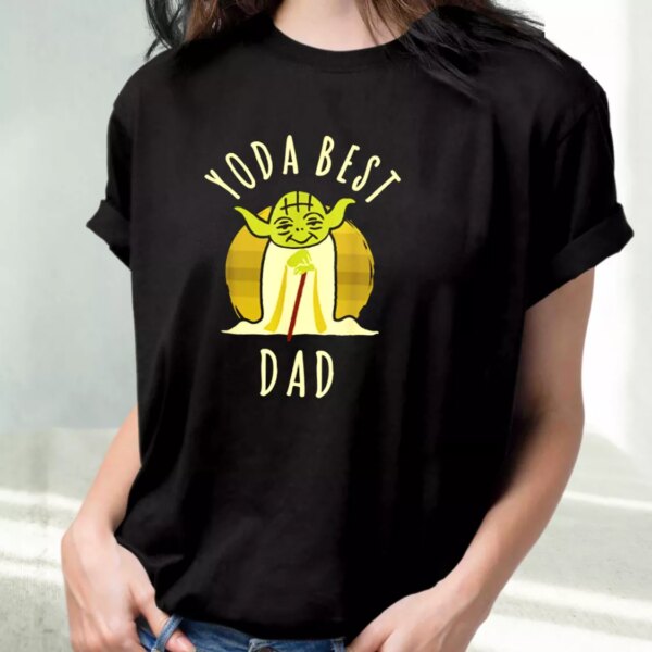 Star Wars Yoda Best Dad Ever T Shirt For Dad