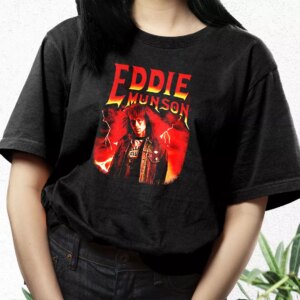 Stranger Things Eddie Munson Hellfire Club Casual Trendy T Shirt