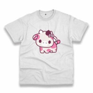 Strawberry Cow Kawaii Trendy Casual T Shirt