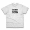 Suffering Stricken Afflicted Recession Quote T Shirt