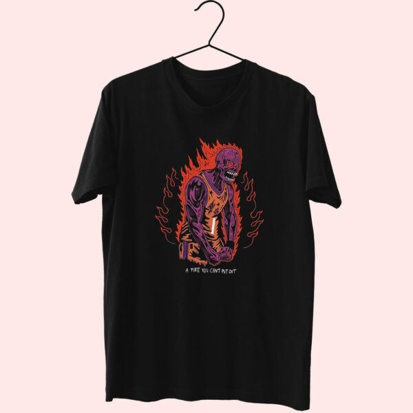 Suns X Warren Lotas A Fire You Cant Put Out Purple Essentials T Shirt