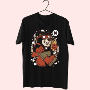 Super Bear Funny Graphic T Shirt Super Bear Funny Graphic T Shirt