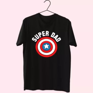 Super Dad Captain America Shield T Shirt For Dad 3 Super Dad Captain America Shield T Shirt For Dad 4