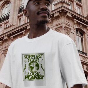 Support Your Local Planet Casual Earth Day T Shirt 2 Support Your Local Planet Casual Earth Day T Shirt 3