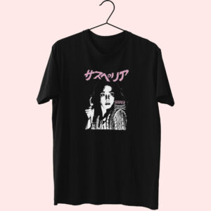 Suspiria Vintage Style Black Essentials T Shirt Suspiria Vintage Style Black Essentials T Shirt