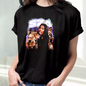 Sza Rapper Icon Butterfly Casual Trendy T Shirt 3