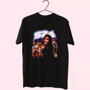 Sza Rapper Icon Butterfly Casual Trendy T Shirt 4