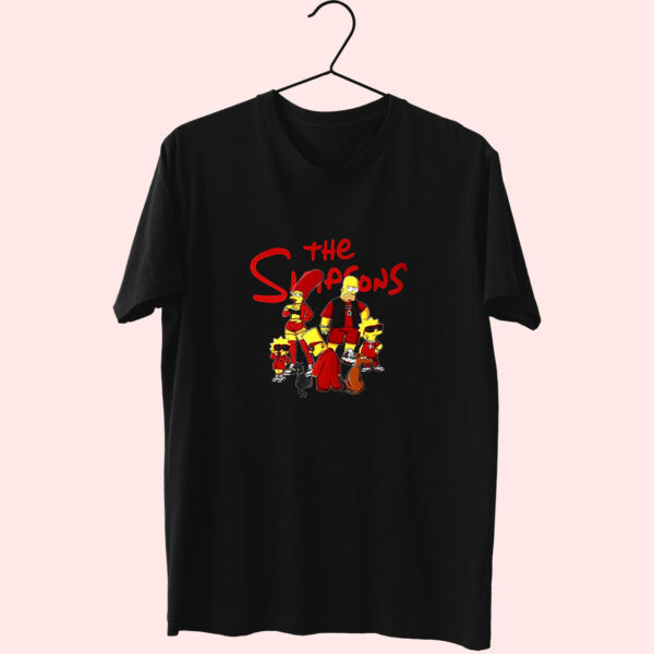 T Shirt Bart Simpson Gang 90S Style