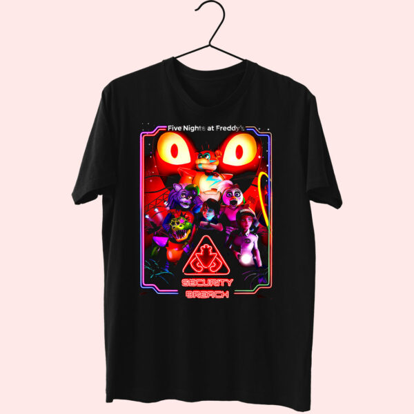 T Shirt Five Nights At Freddy’S Security Breach 90S Style