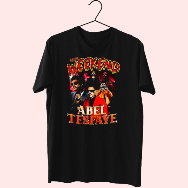 T Shirt The Weekend Abel Tesfaye 90S Style