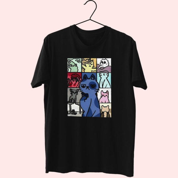 Taylor Swift The Eras Tour 2023 Cat Edition Essentials T Shirt