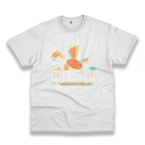 Thankful Rainbow Thanksgiving Vintage T Shirt