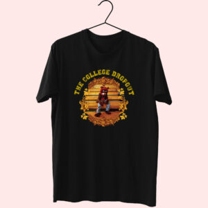 The College Dropout Kanye West 70S T Shirt Outfit