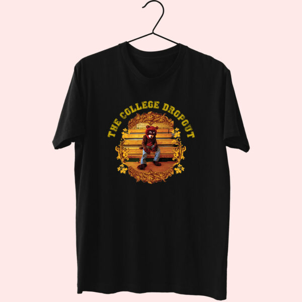 The College Dropout Kanye West 70S T Shirt Outfit