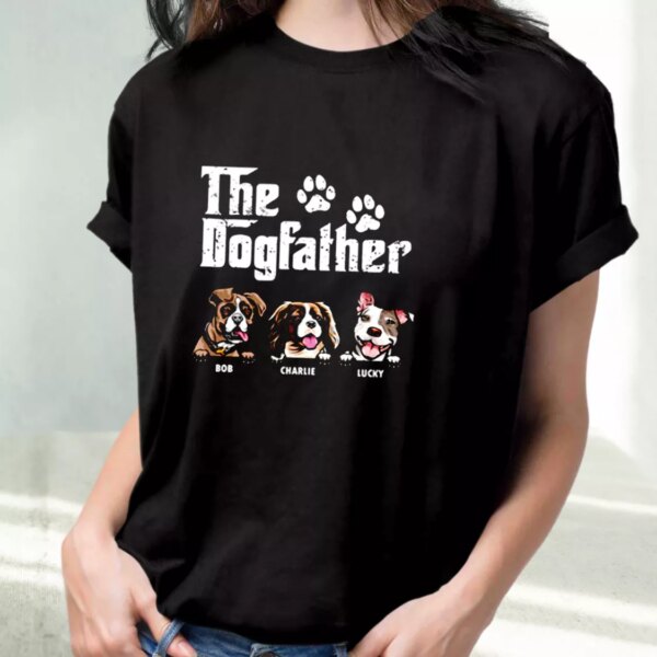 The Dog Father T Shirt For Dad