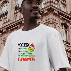 The Grinch Christmas Schedule Funny Christmas T Shirt 3