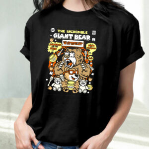 The Incredible Bear Funny Graphic T Shirt 2 The Incredible Bear Funny Graphic T Shirt 3