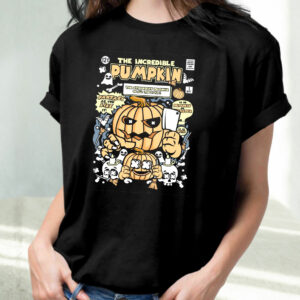The Incredible Pumpkin Funny Graphic T Shirt 2 The Incredible Pumpkin Funny Graphic T Shirt 3